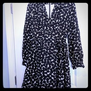 Kate Spade Polk Dot Dress - Long Sleeve - Size 6